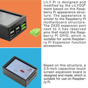 Lily Pi ESP32 Chip WiFi Bluetooth Touch screen capacitivo da 3,5 pollici Relè 5V Porta di espansione USB