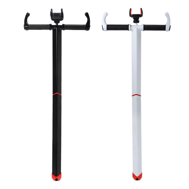 Balance Car Maniglia a leva manuale retrattile ed estesa per Ninebot Mini Pro, White, Black