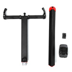 Balance Car Maniglia a leva manuale retrattile ed estesa per Ninebot Mini Pro, White, Black
