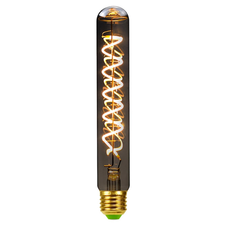 Lampada retrò con lampadina a LED a luce calda grigio fumo galvanica, ST64, G80, G95, G125, A110, T185, T300