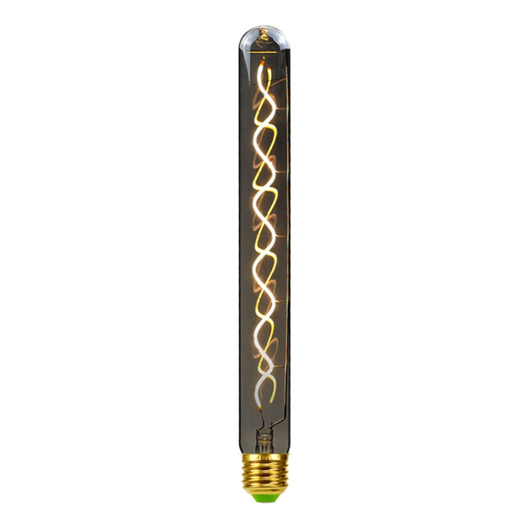 Lampada retrò con lampadina a LED a luce calda grigio fumo galvanica, ST64, G80, G95, G125, A110, T185, T300
