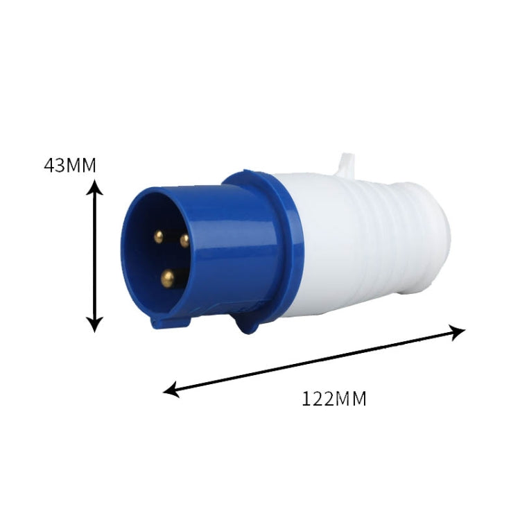 Spina industriale IP44 16A e 32A 3-5 poli impermeabile