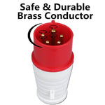 Spina industriale IP44 16A e 32A 3-5 poli impermeabile
