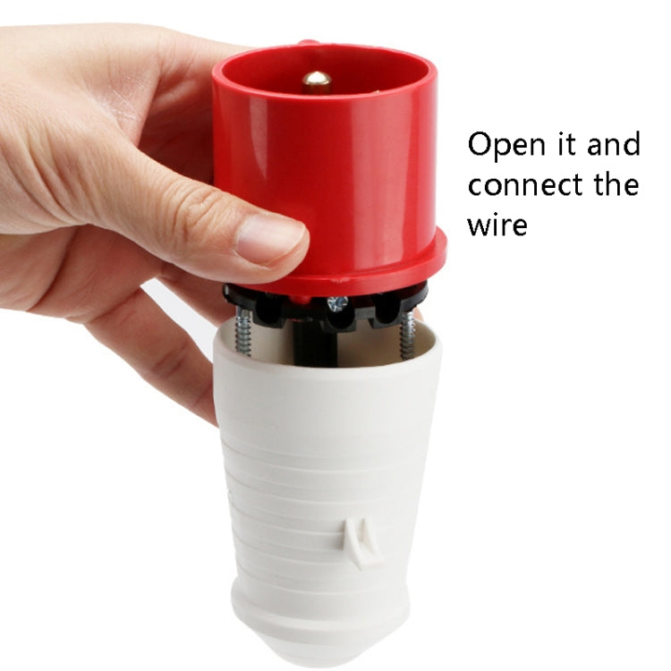 Spina industriale IP44 16A e 32A 3-5 poli impermeabile