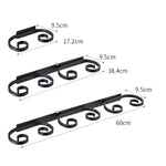 Scaffale capovolto per bicchiere di vino rosso senza punch per uso domestico, stile:, 1 Slot, 2 Slots, 3 Slots
