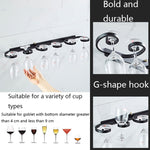 Scaffale capovolto per bicchiere di vino rosso senza punch per uso domestico, stile:, 1 Slot, 2 Slots, 3 Slots