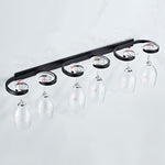 Scaffale capovolto per bicchiere di vino rosso senza punch per uso domestico, stile:, 1 Slot, 2 Slots, 3 Slots