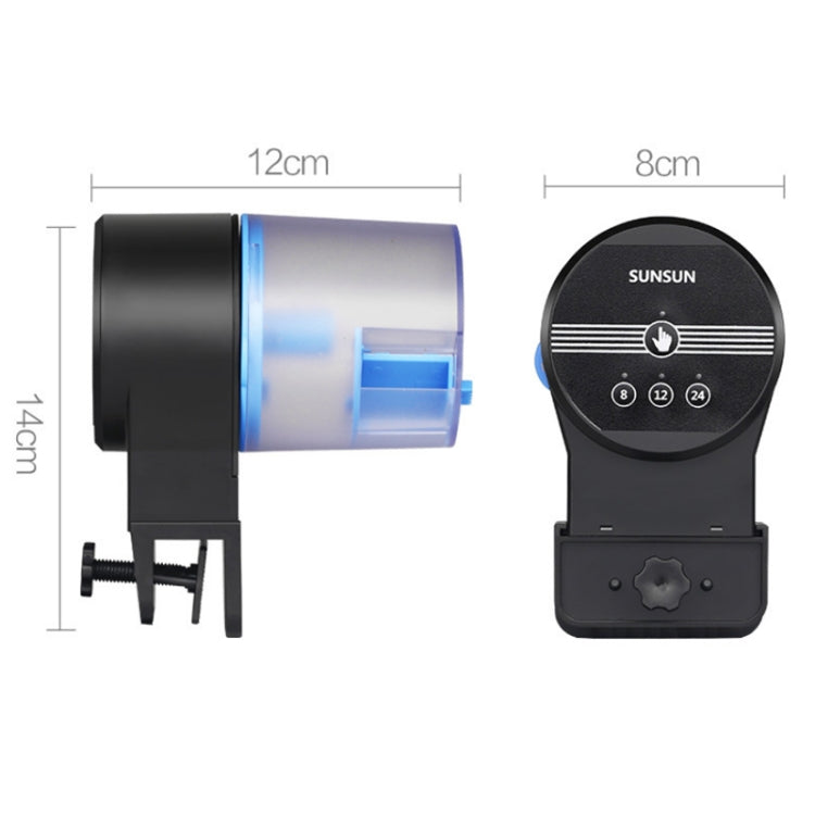 Alimentatore automatico per acquari SUNSUN Smart Timing, AK-01S, AK-02 USB, AK-03 WIFI