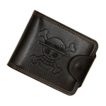 MenBense Men Multi-Card 2 Portafoglio corto Porta carte da trasporto, Black, Brown