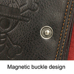 MenBense Men Multi-Card 2 Portafoglio corto Porta carte da trasporto, Black, Brown