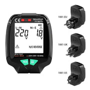 FUYI FY1881 Tester per presa di fase di polarità di alimentazione ad alta precisione, FY1881 EU Plug, FY1881 UK Plug, FY1881 US Plug