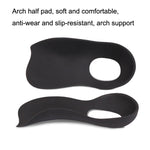 2 paia di plantari ortopedici per gambe XO corretti con arco piatto, dimensioni:, M (White), L (White), M (Black), L (Black)