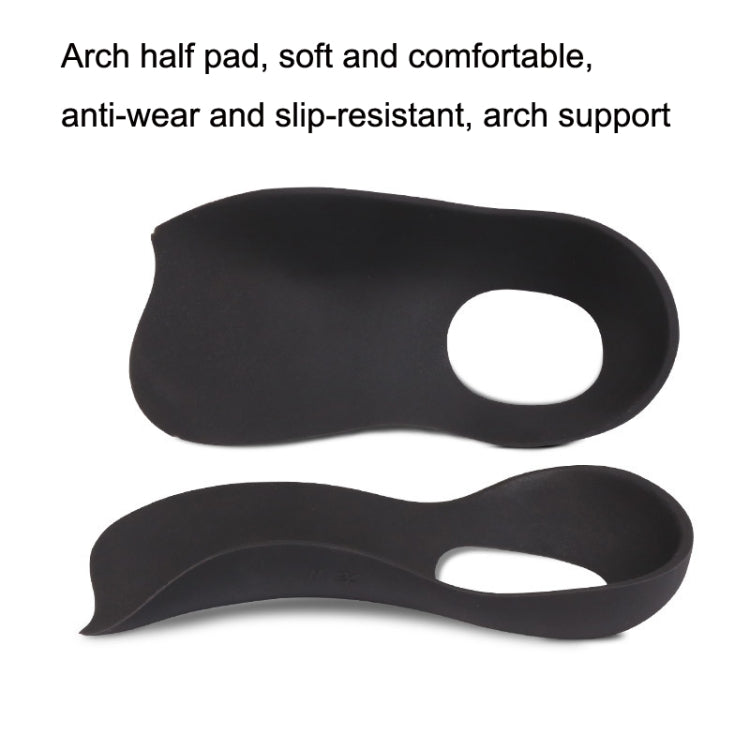 2 paia di plantari ortopedici per gambe XO corretti con arco piatto, dimensioni:, M (White), L (White), M (Black), L (Black)