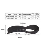 2 paia di plantari ortopedici per gambe XO corretti con arco piatto, dimensioni:, M (White), L (White), M (Black), L (Black)