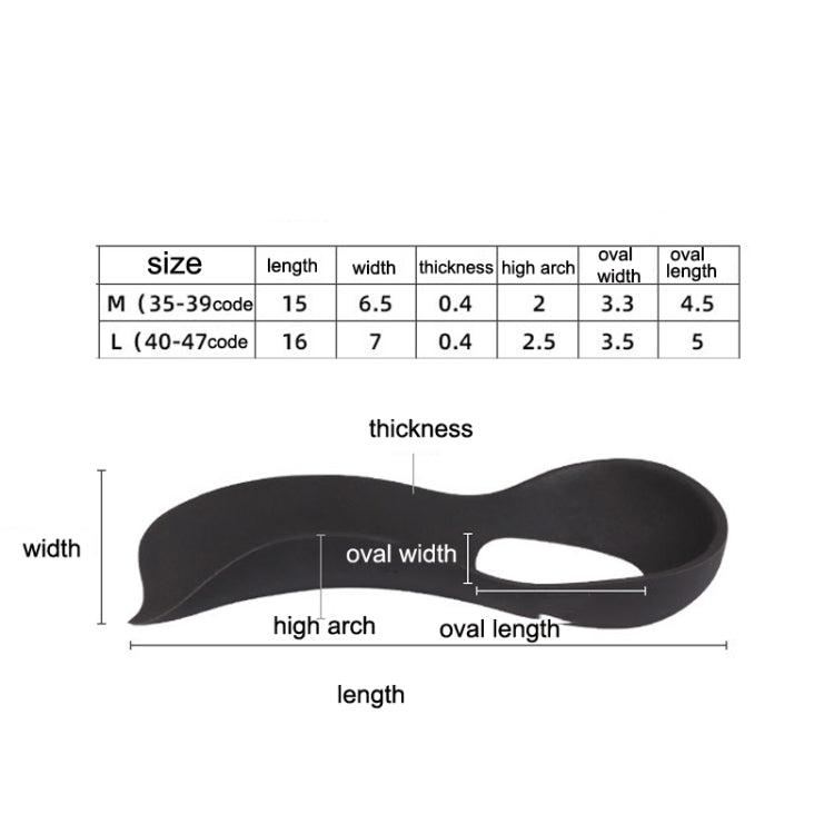 2 paia di plantari ortopedici per gambe XO corretti con arco piatto, dimensioni:, M (White), L (White), M (Black), L (Black)