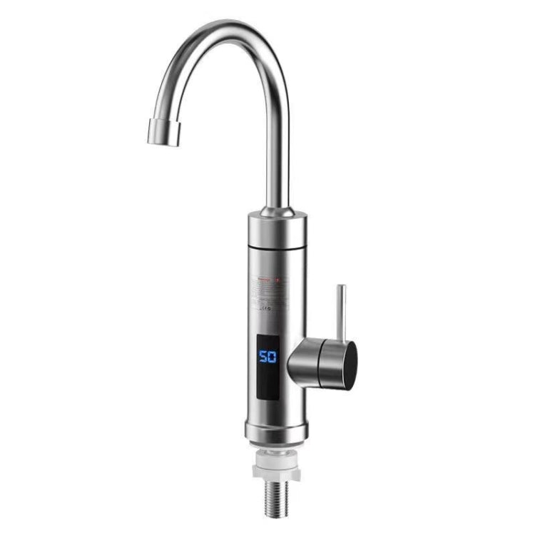 Rubinetto per acqua calda elettrica per cucina domestica Spina europea, stile:, Stainless Steel Type, Stainless Steel Universal Pipe Type
