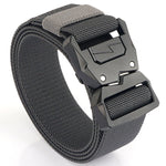 Cintura elastica da uomo casual con fibbia a fulmine, lunghezza:, 125cm