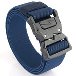 Cintura elastica da uomo casual con fibbia a fulmine, lunghezza:, 125cm