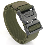 Cintura elastica da uomo casual con fibbia a fulmine, lunghezza:, 125cm