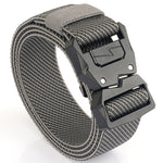 Cintura elastica da uomo casual con fibbia a fulmine, lunghezza:, 125cm