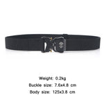 Cintura in tessuto elasticizzato leggero in lega di alluminio per esterni, 125cm Red, 125cm Tabby Black, 125cm Tabby Dark Gray, 125cm Tabby Army Green, 125cm Tabby Sapphire, 125cm Tabby Dark Khaki, 125cm Light Gray, 125cm Twill Brown                   ...