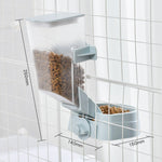 Mangiatoia da appendere per animali domestici, bevitore automatico per gatti, stile:, Feeder, Drinker, Feeder+Drinker