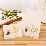 Biglietto d'auguri in rilievo con stampa a caldo da 50 pezzi, 1, 2, 3, 4, 5, 6, 7, 8