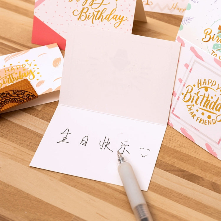 Biglietto d'auguri in rilievo con stampa a caldo da 50 pezzi, 1, 2, 3, 4, 5, 6, 7, 8