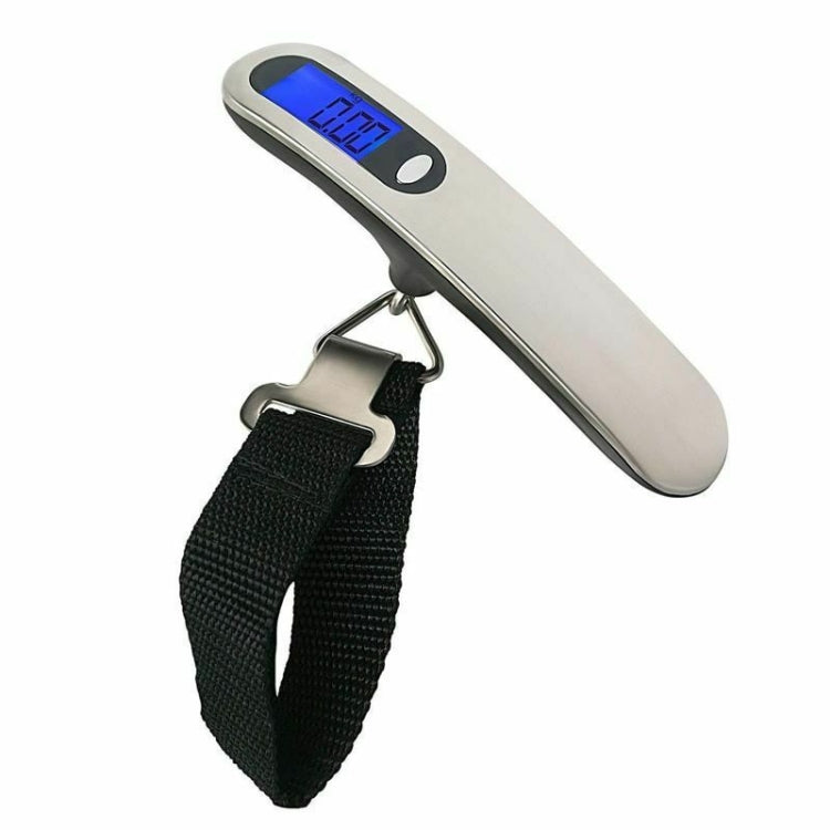 Bilancia per bagagli elettronica portatile in acciaio inossidabile Bilancia espresso portatile, Black, White