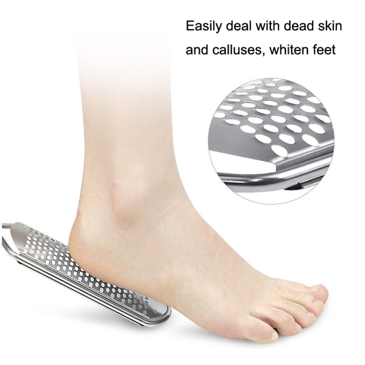 Rettifica e sfregamento per pedicure esfoliante in acciaio inossidabile, stile:, Big Hole Smiles (Black), Small Hole Square Hole (Black), Big Hole Smiles (Brown), Small Hole Square Hole (Brown)