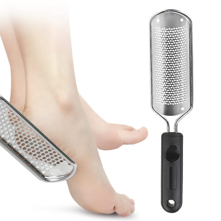 Rettifica e sfregamento per pedicure esfoliante in acciaio inossidabile, stile:, Big Hole Smiles (Black), Small Hole Square Hole (Black), Big Hole Smiles (Brown), Small Hole Square Hole (Brown)