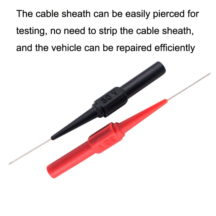 Penna multimetro per test di riparazione automatica della sonda grossolana, colore:, Black, Red, Red + Black