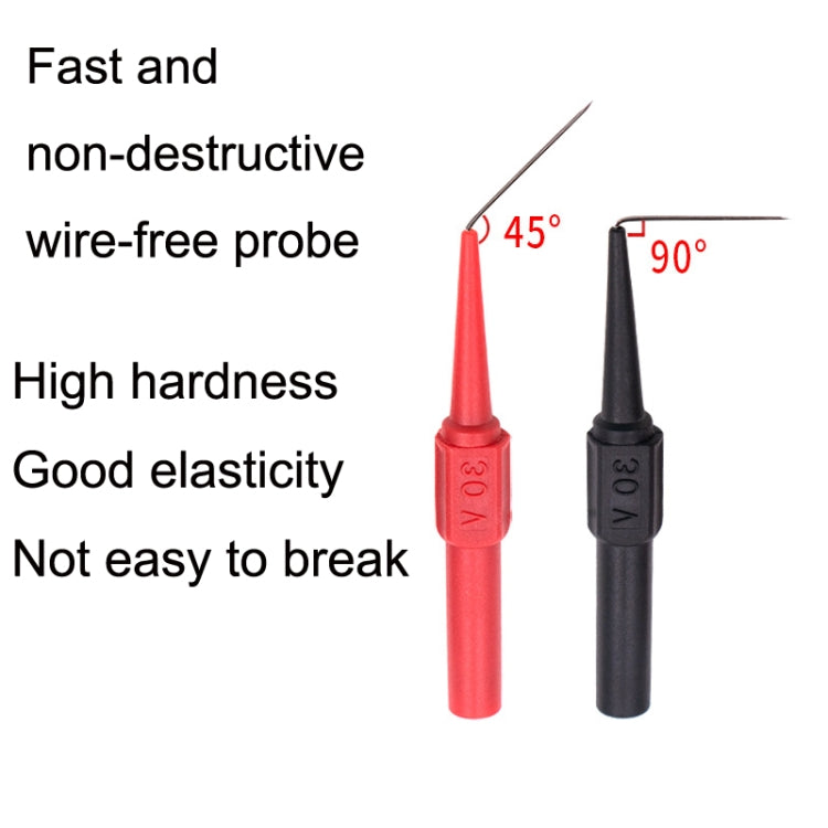 Penna multimetro per test di riparazione automatica della sonda grossolana, colore:, Black, Red, Red + Black