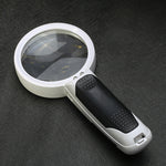 Lente d'ingrandimento portatile 10x con luce LED