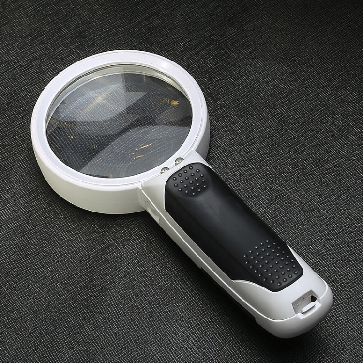 Lente d'ingrandimento portatile 10x con luce LED