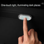 2 PCS Illuminazione per auto Lampada da lettura LED Touch Sensing Luce ambientale, stile:, White, Ice Blue, Blue, Pink Purple, Colorful