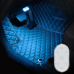2 PCS Illuminazione per auto Lampada da lettura LED Touch Sensing Luce ambientale, stile:, White, Ice Blue, Blue, Pink Purple, Colorful