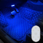 2 PCS Illuminazione per auto Lampada da lettura LED Touch Sensing Luce ambientale, stile:, White, Ice Blue, Blue, Pink Purple, Colorful