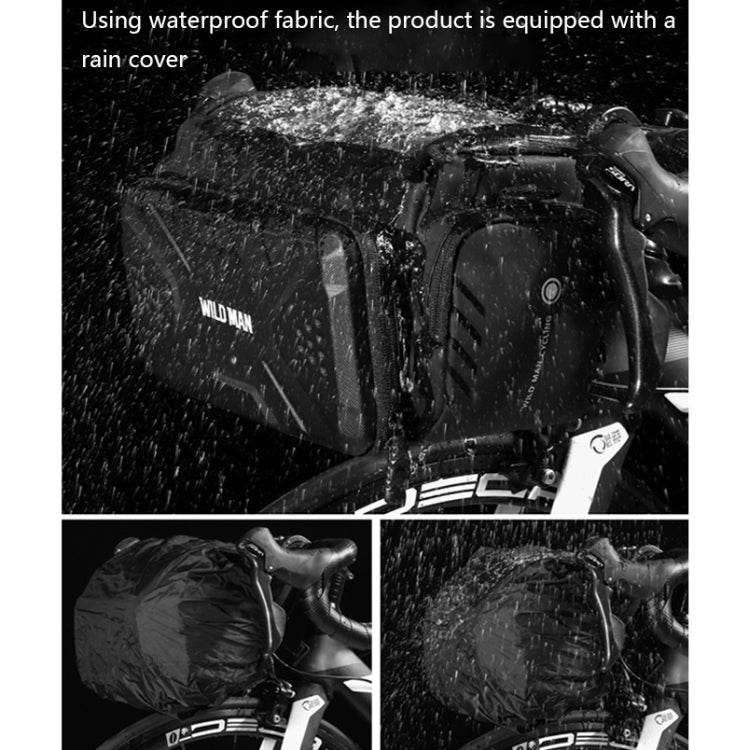 WILD MAN GS6 4L Borsa da bicicletta impermeabile per ciclismo all'aperto, GS6