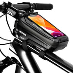 WILD MAN X2 1L Hard Shell Borsa anteriore per bicicletta in EVA, X2 1L (Red), X2 1L (Black)