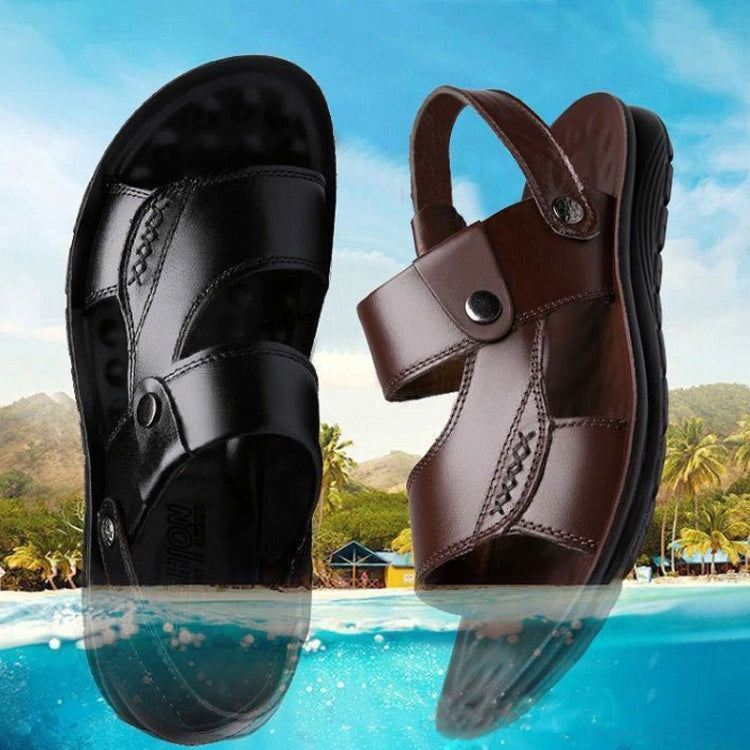 Usura esterna antiscivolo Sandali a doppio uso Pantofole Scarpe da spiaggia casual da uomo, 40, 41, 42, 43, 44, 45, 46, 47