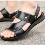 Usura esterna antiscivolo Sandali a doppio uso Pantofole Scarpe da spiaggia casual da uomo, 40, 41, 42, 43, 44, 45, 46, 47