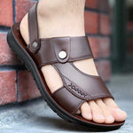 Usura esterna antiscivolo Sandali a doppio uso Pantofole Scarpe da spiaggia casual da uomo, 40, 41, 42, 43, 44, 45, 46, 47