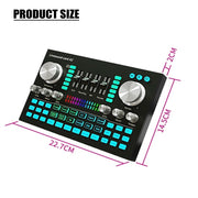 Scheda audio USB A2 per registrazione live universale
