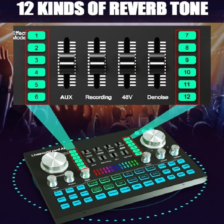 Scheda audio USB A2 per registrazione live universale