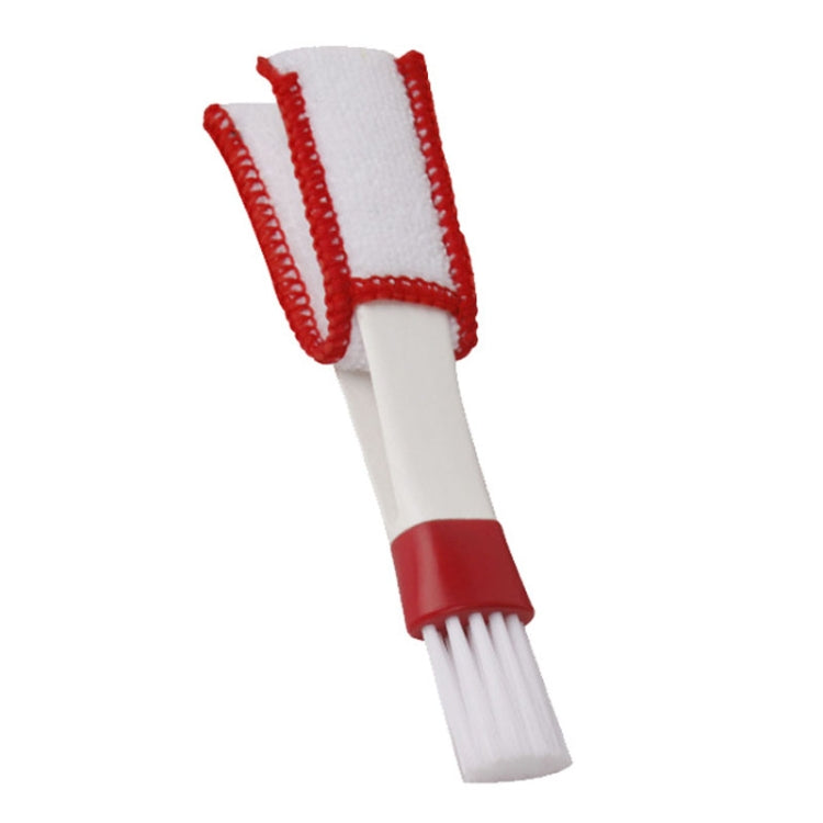 5 pezzi spazzola per autolavaggio mozzo morbido strumento multifunzione per la rimozione della polvere, Red White Air Outlet Brush, Red Gray Air Outlet Brush, Red Sponge Brush, Red Wheel Brush