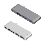 Lettore di schede per docking station con splitter da USB-C a HDMI, specifica:, 5 in 1 Gray, 5 in 1 Silver, 6 in 1 Gray, 6 in 1 Silver