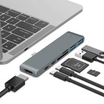 Hub Docking Station Tipo-C con HDMI 4K e Lettore SD/TF