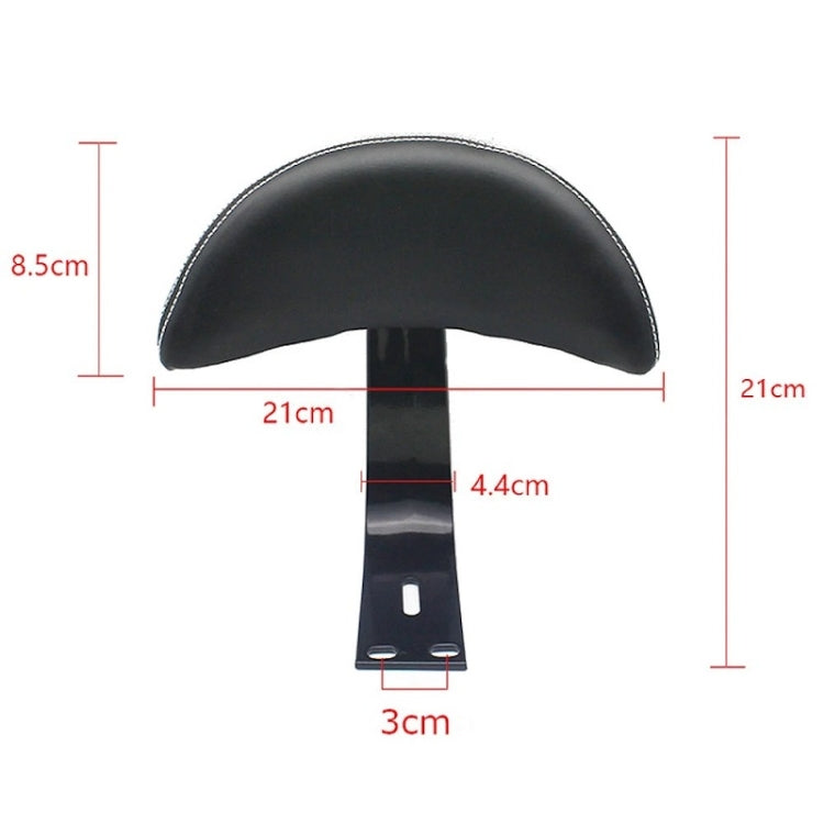 2 PCS Veicolo elettrico per motocicletta che guida la modifica dello schienale di sicurezza del sedile posteriore, Rear Seat Safety Backrest