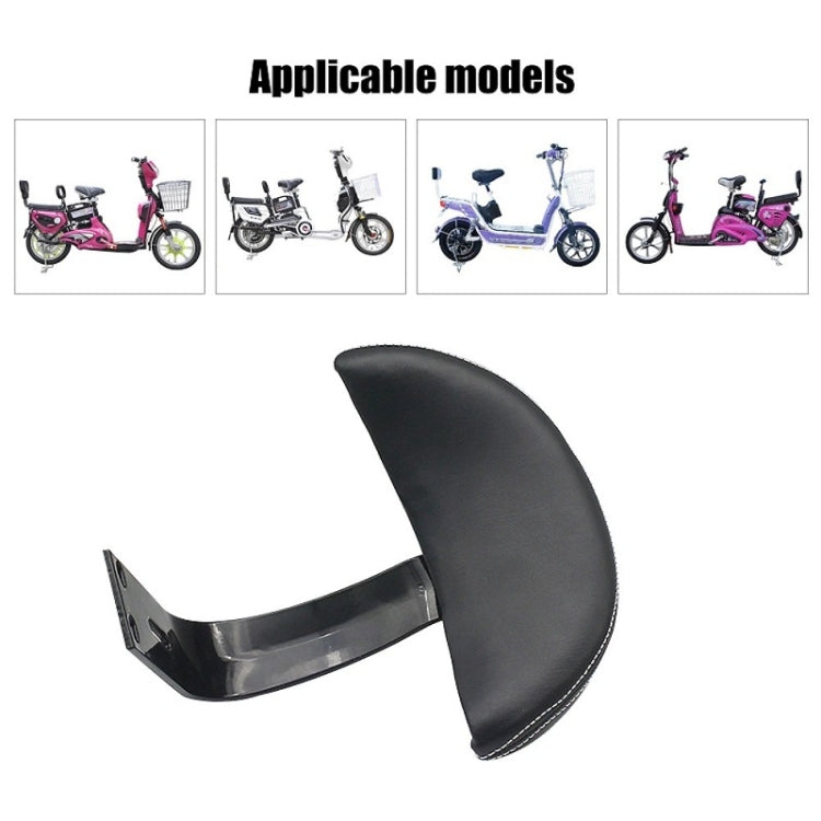 2 PCS Veicolo elettrico per motocicletta che guida la modifica dello schienale di sicurezza del sedile posteriore, Rear Seat Safety Backrest